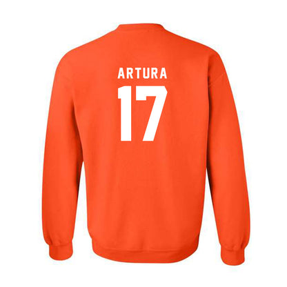 Campbell - NCAA Women's Volleyball : Ashley Artura - Classic Shersey Crewneck Sweatshirt-1