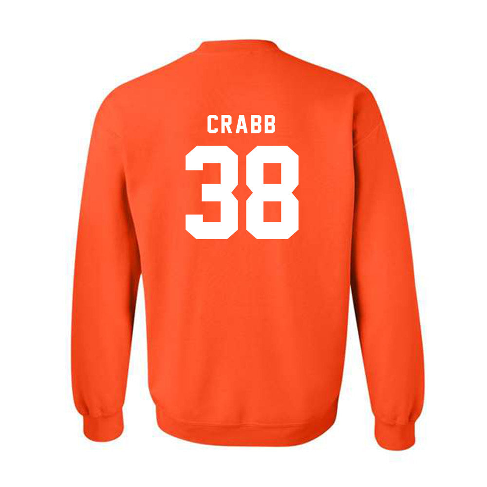 Campbell - NCAA Football : Alex Crabb - Classic Shersey Crewneck Sweatshirt-1