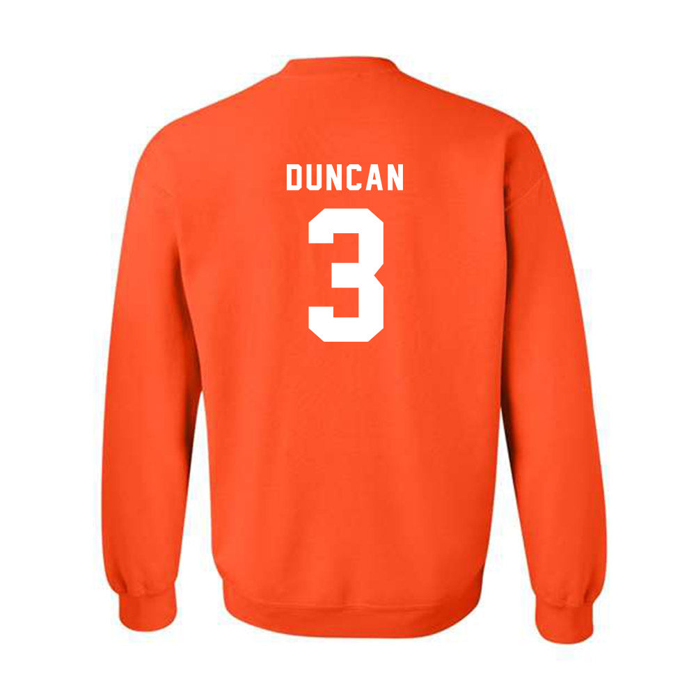 Campbell - NCAA Women's Lacrosse : McKenna Duncan - Classic Shersey Crewneck Sweatshirt-1
