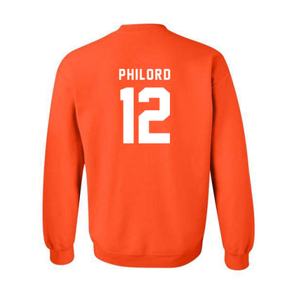 Campbell - NCAA Football : Donavan Philord - Classic Shersey Crewneck Sweatshirt-1