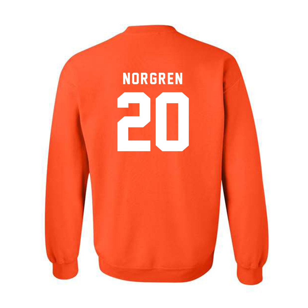 Campbell - NCAA Women's Soccer : Cazzi Norgren - Classic Shersey Crewneck Sweatshirt-1