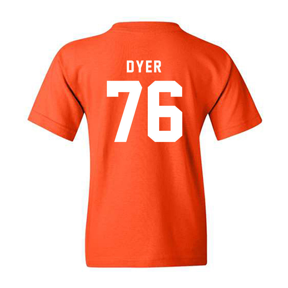 Campbell - NCAA Football : Mahlon Dyer - Classic Shersey Youth T-Shirt-1