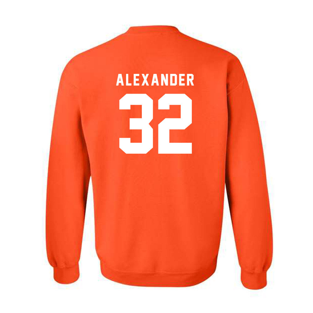 Campbell - NCAA Women's Basketball : Ciara Alexander - Classic Shersey Crewneck Sweatshirt-1