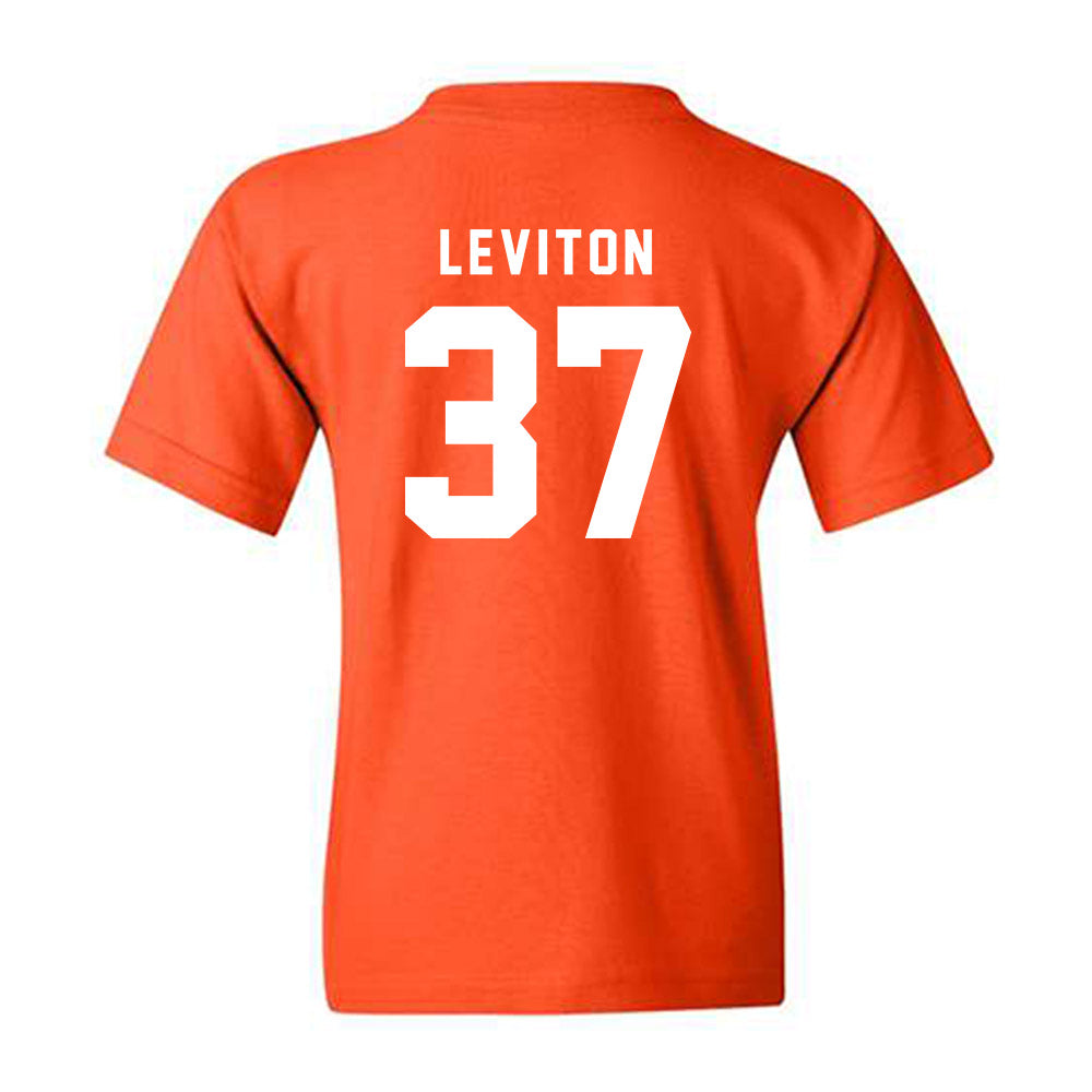 Campbell - NCAA Men's Soccer : Max Leviton - Classic Shersey Youth T-Shirt-1