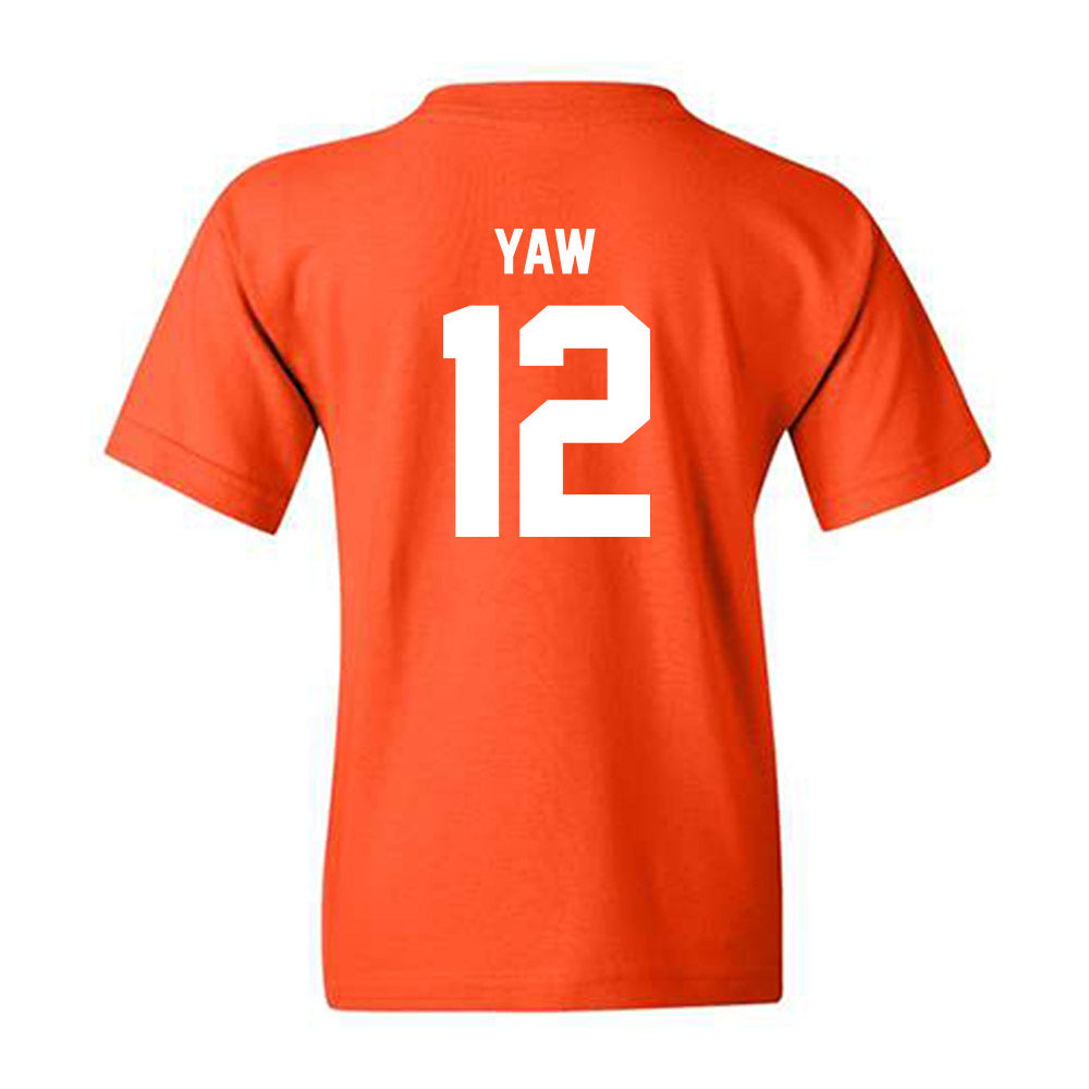 Campbell - NCAA Men's Basketball : Israel Yaw - Classic Shersey Youth T-Shirt-1