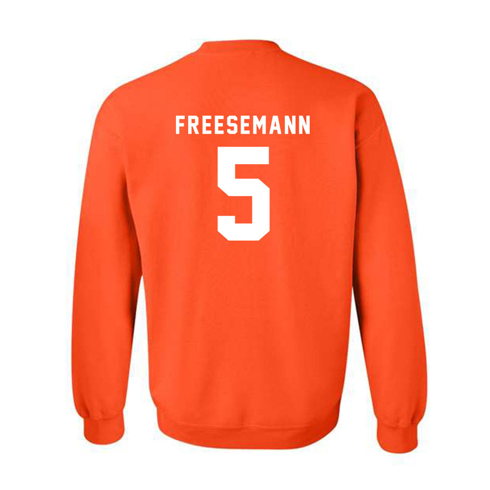 Campbell - NCAA Women's Volleyball : Leah Freesemann - Classic Shersey Crewneck Sweatshirt-1