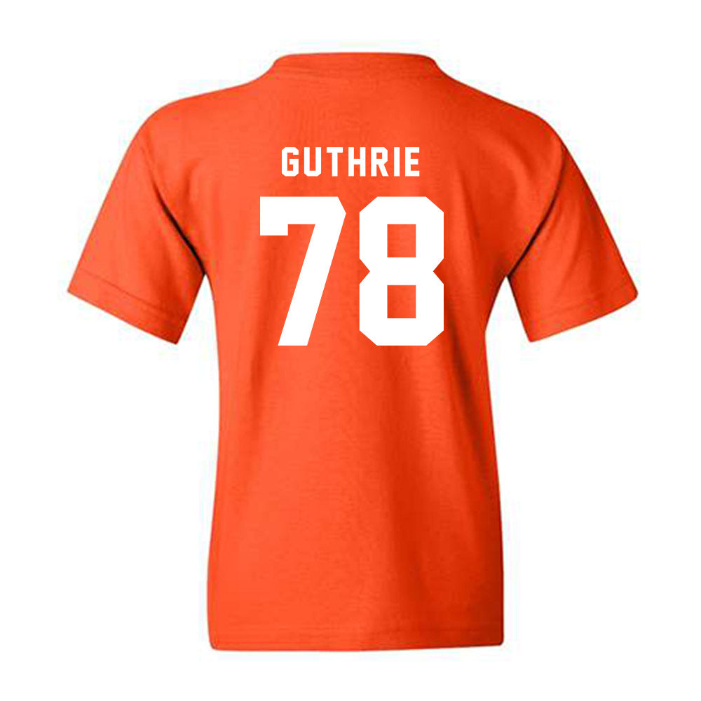 Campbell - NCAA Football : Andrew Guthrie - Classic Shersey Youth T-Shirt-1