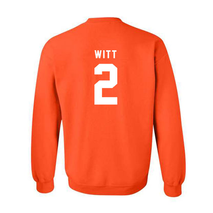 Campbell - NCAA Women's Lacrosse : Claire Witt - Classic Shersey Crewneck Sweatshirt-1