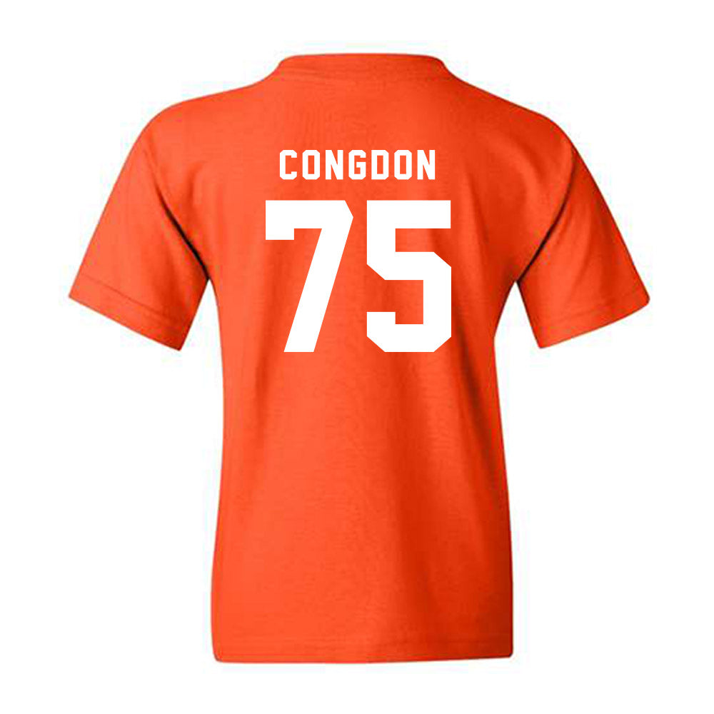 Campbell - NCAA Football : Dylan Congdon - Classic Shersey Youth T-Shirt-1