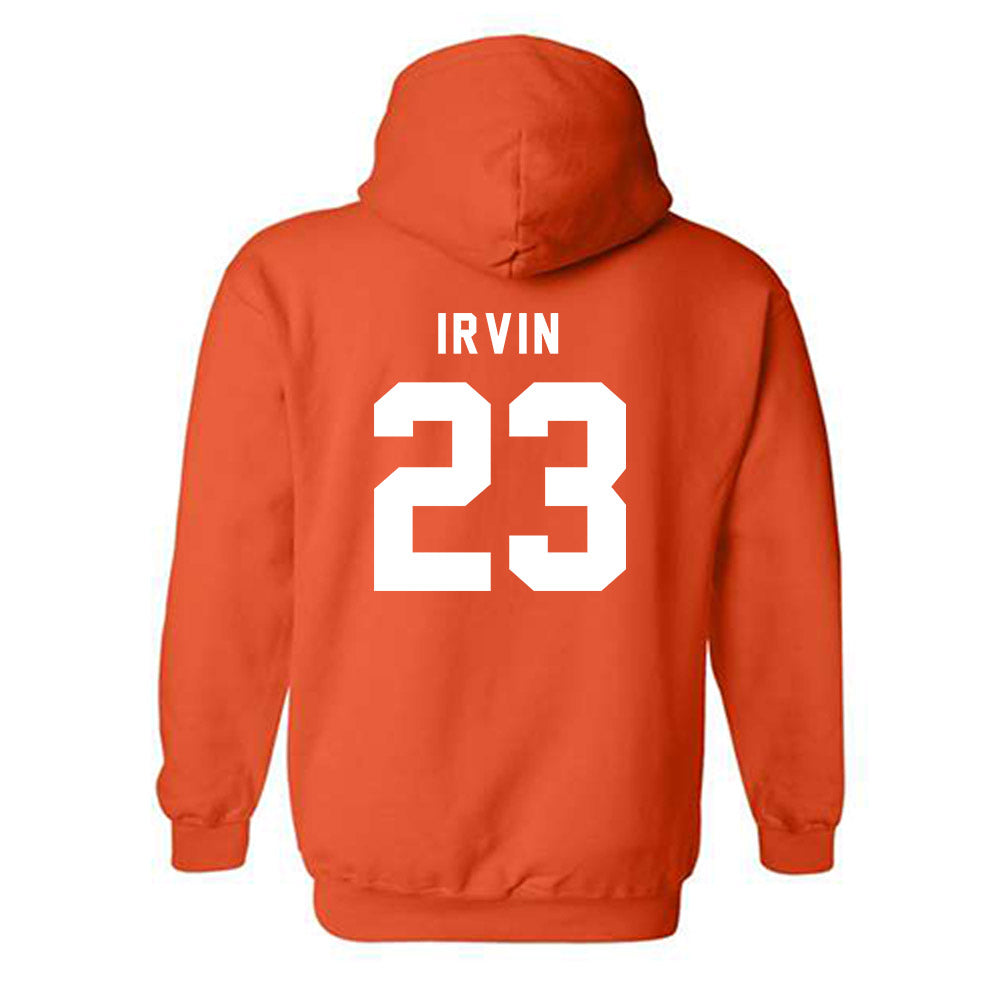 Campbell - NCAA Football : Isaiah Irvin - Classic Shersey Hooded Sweatshirt-1