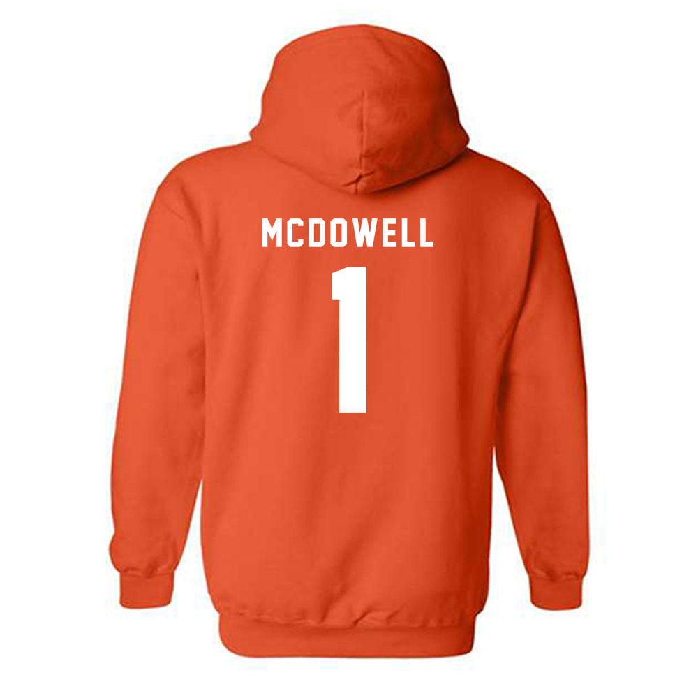 Campbell - NCAA Football : Lamagea McDowell - Classic Shersey Hooded Sweatshirt-1