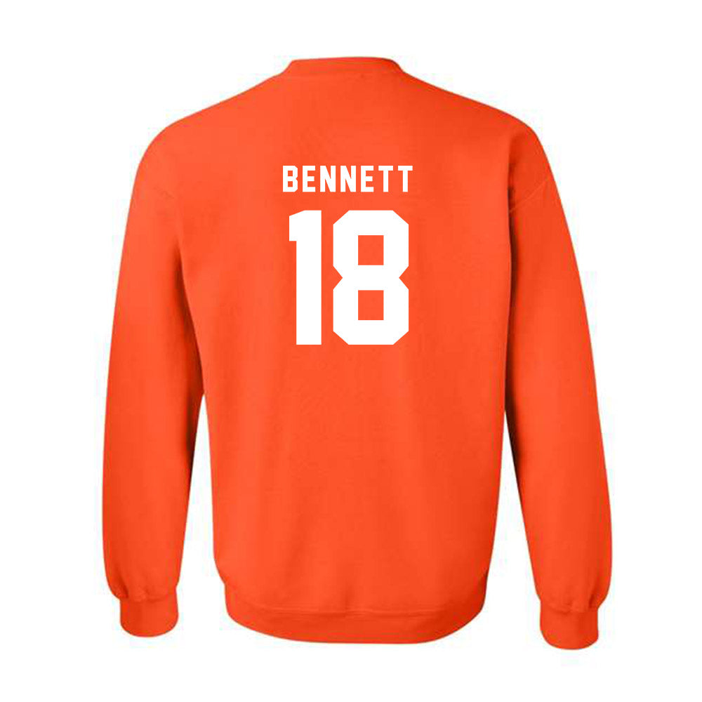 Campbell - NCAA Softball : Ryleigh Bennett - Classic Shersey Crewneck Sweatshirt-1