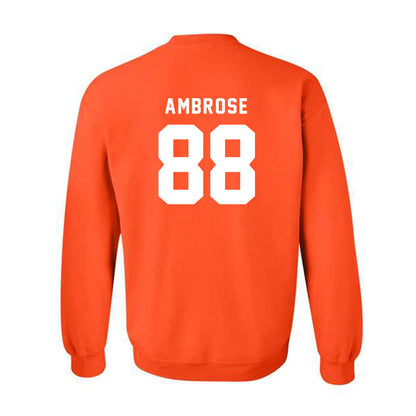Campbell - NCAA Football : Brady Ambrose - Classic Shersey Crewneck Sweatshirt-1