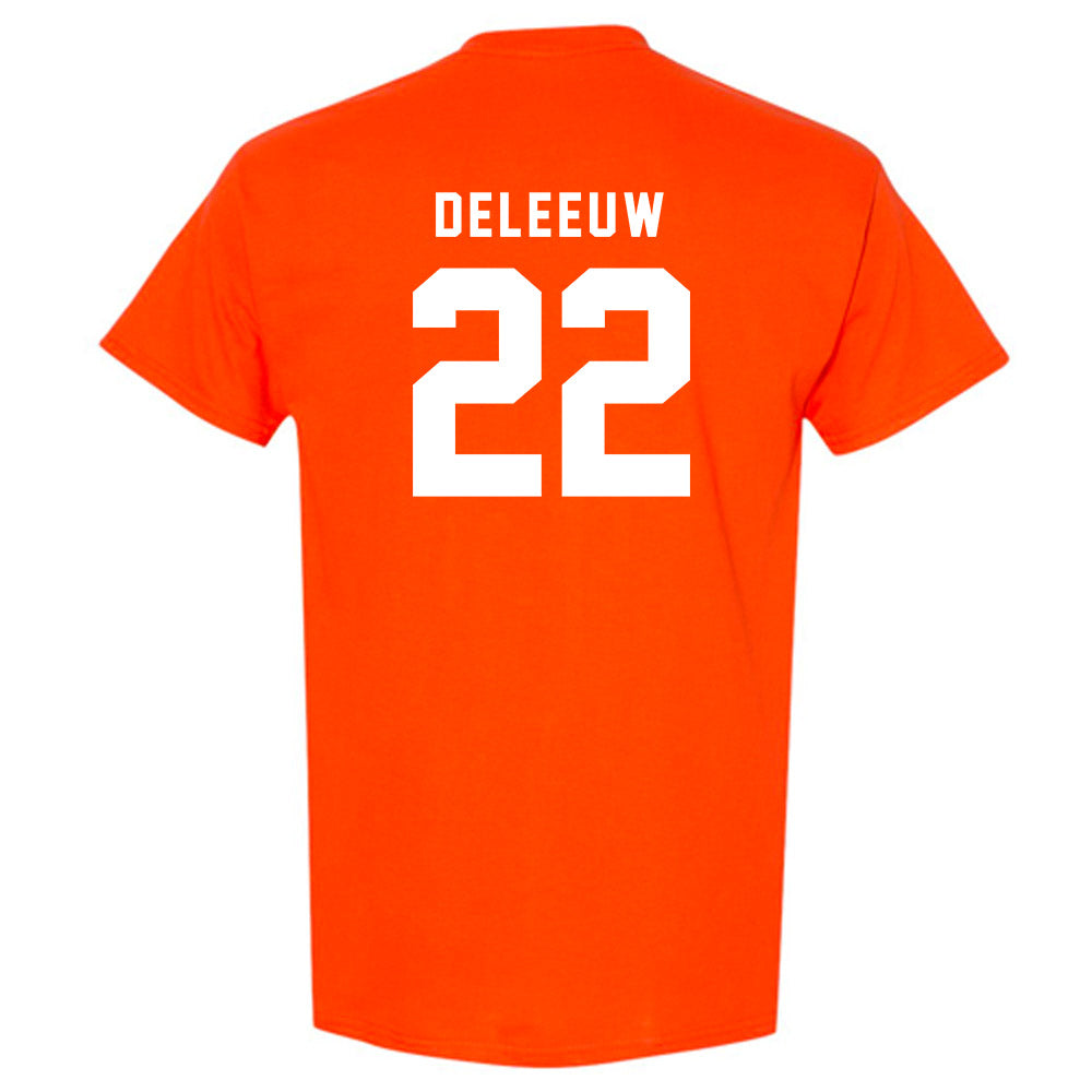 Campbell - NCAA Men's Soccer : Landon Deleeuw - Classic Shersey T-Shirt-1