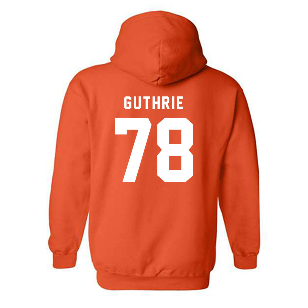 Campbell - NCAA Football : Andrew Guthrie - Classic Shersey Hooded Sweatshirt-1