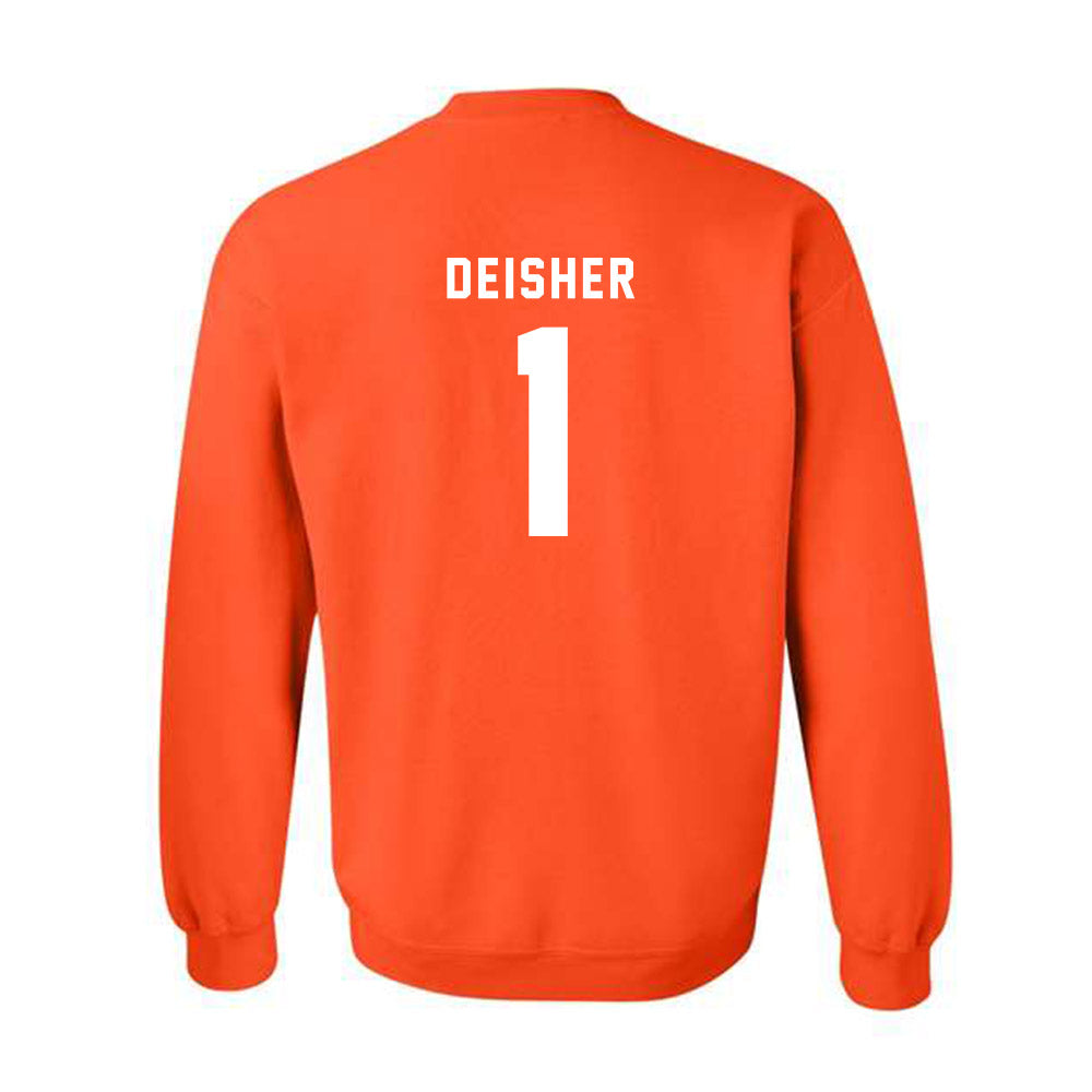 Campbell - NCAA Women's Volleyball : Katherine Deisher - Classic Shersey Crewneck Sweatshirt-1