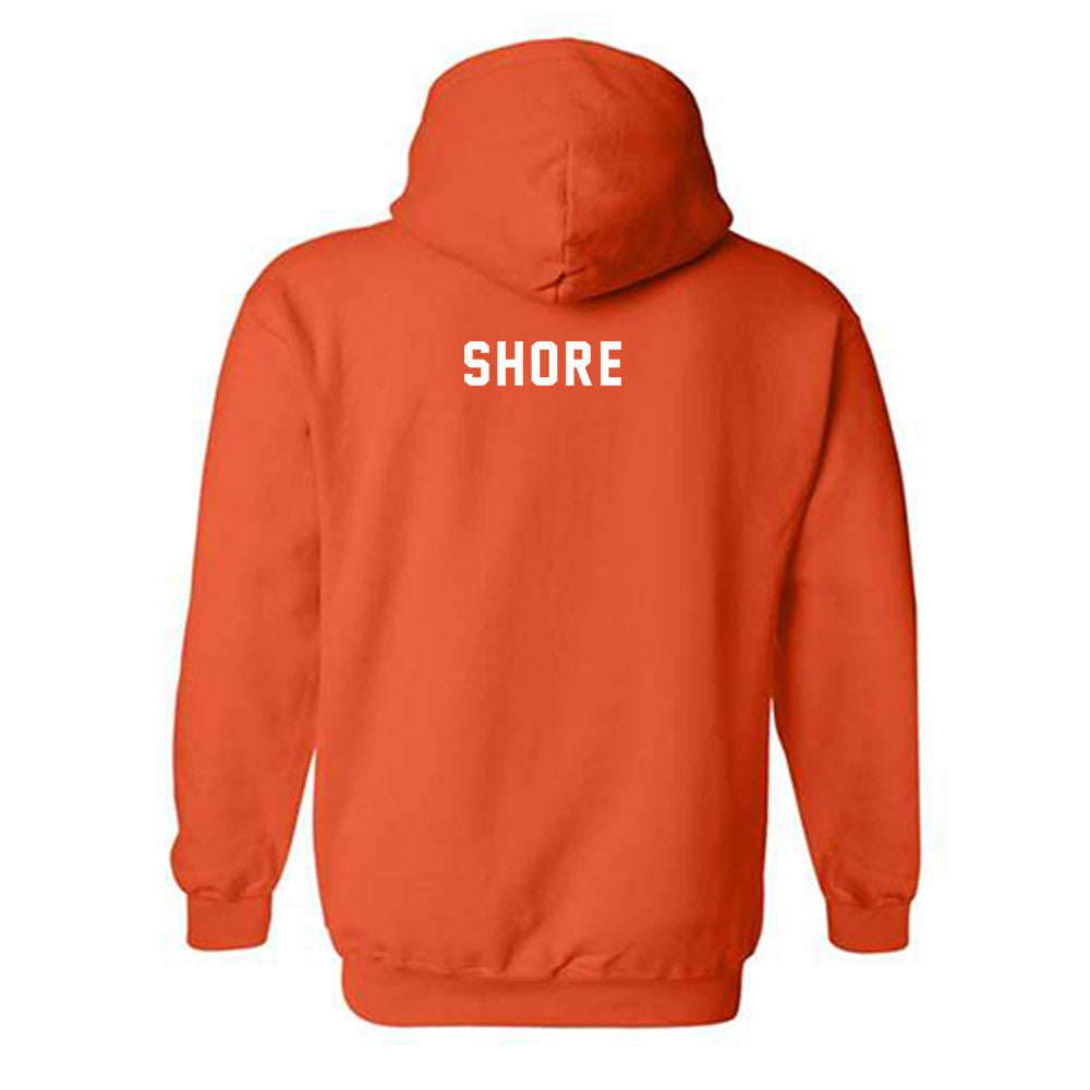 Campbell - NCAA Wrestling : Cooper Shore - Classic Shersey Hooded Sweatshirt-1