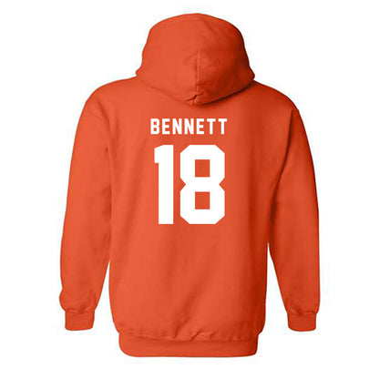 Campbell - NCAA Softball : Ryleigh Bennett - Classic Shersey Hooded Sweatshirt-1