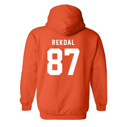 Campbell - NCAA Football : Tyler Rekdal - Classic Shersey Hooded Sweatshirt-1