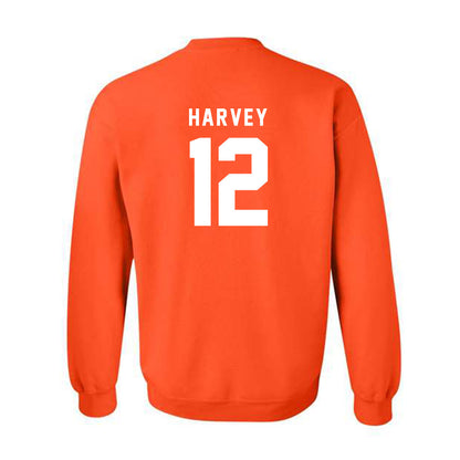 Campbell - NCAA Football : Grayson Harvey - Classic Shersey Crewneck Sweatshirt-1