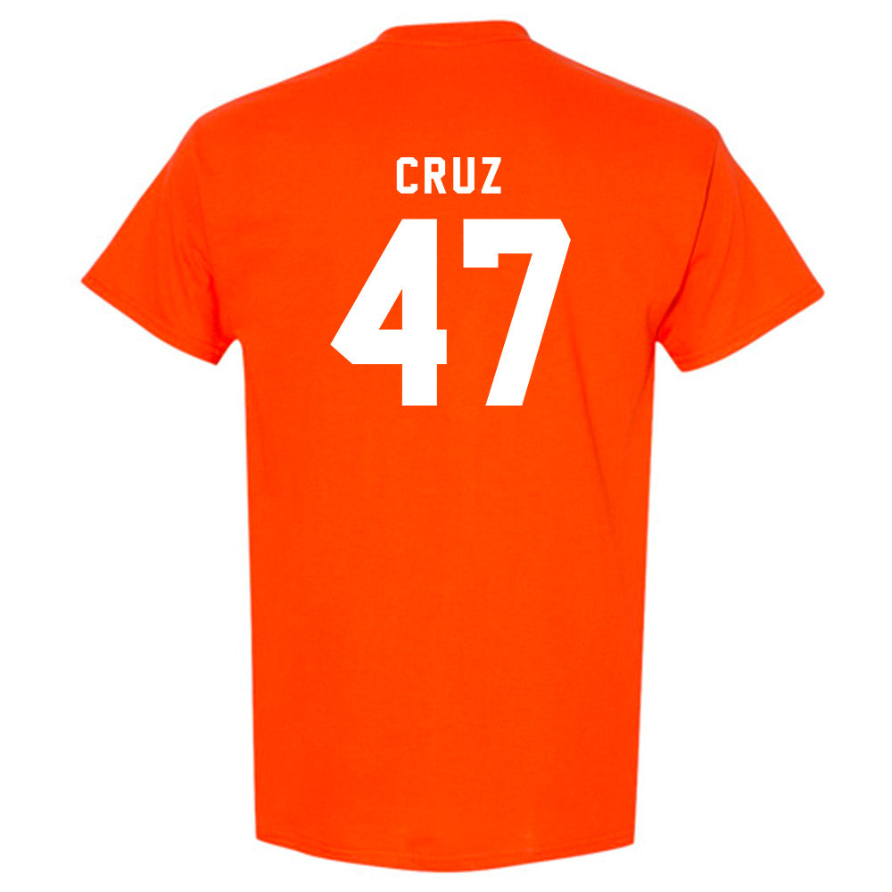 Campbell - NCAA Baseball : Gabriel Cruz - Classic Shersey T-Shirt-1