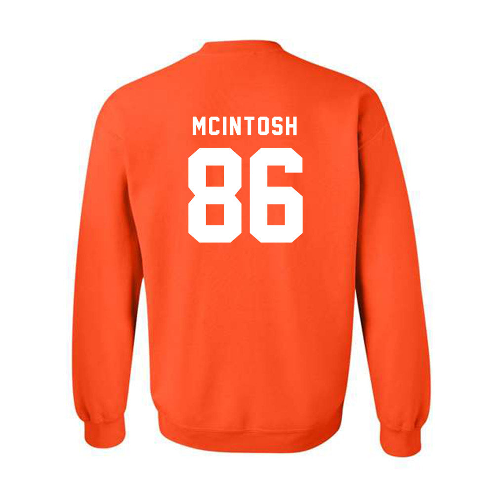 Campbell - NCAA Football : Adam McIntosh - Classic Shersey Crewneck Sweatshirt-1