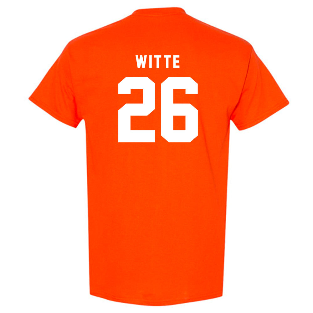 Campbell - NCAA Women's Soccer : Samantha Witte - Classic Shersey T-Shirt-1