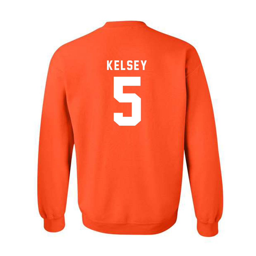 Campbell - NCAA Football : Jalen Kelsey - Classic Shersey Crewneck Sweatshirt-1