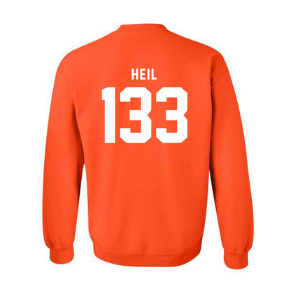 Campbell - NCAA Wrestling : Logan Heil - Classic Shersey Crewneck Sweatshirt-1
