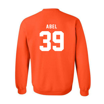 Campbell - NCAA Football : Jacob Abel - Classic Shersey Crewneck Sweatshirt-1