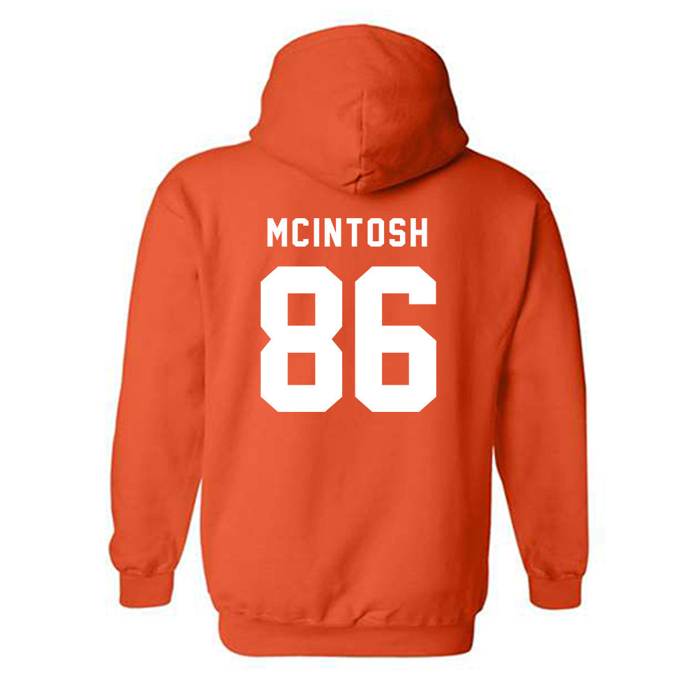 Campbell - NCAA Football : Adam McIntosh - Classic Shersey Hooded Sweatshirt-1