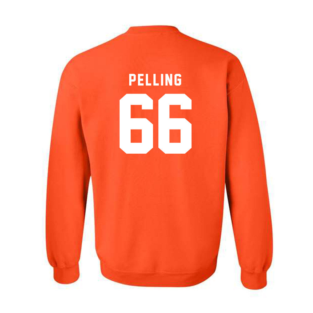 Campbell - NCAA Football : Freddie Pelling - Classic Shersey Crewneck Sweatshirt-1