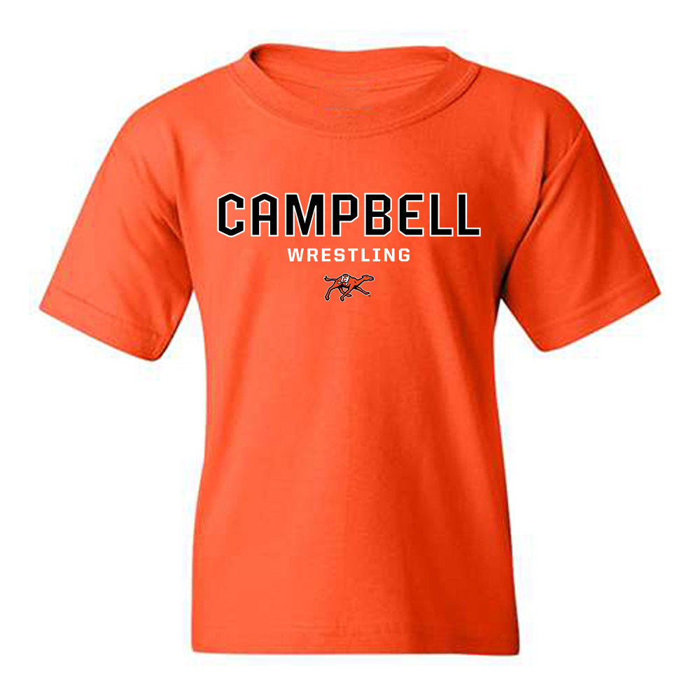 Campbell - NCAA Wrestling : Gunner Endicott - Classic Shersey Youth T-Shirt-0