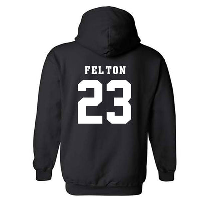 Campbell - NCAA Women's Basketball : Jasmine Felton - Classic Shersey Hooded Sweatshirt