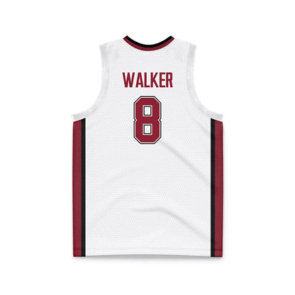 UMass - NCAA Men's Basketball : Lewis Walker - White Basketball Jersey