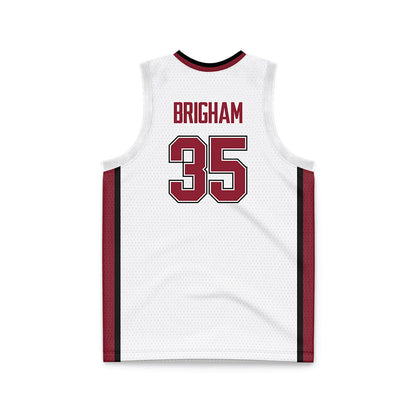 UMass - NCAA Men's Basketball : John Brigham - White Basketball Jersey