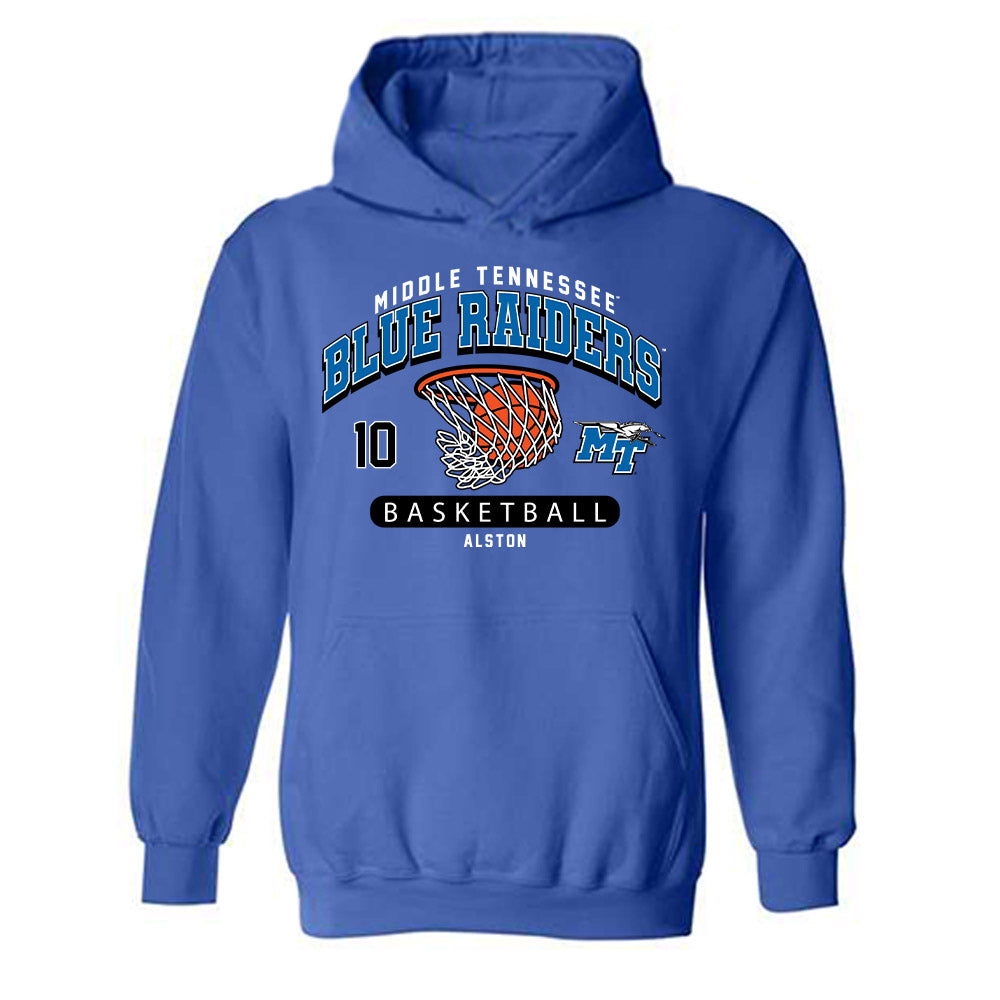 MTSU - NCAA Men's Basketball : Torey Alston - Hooded Sweatshirt