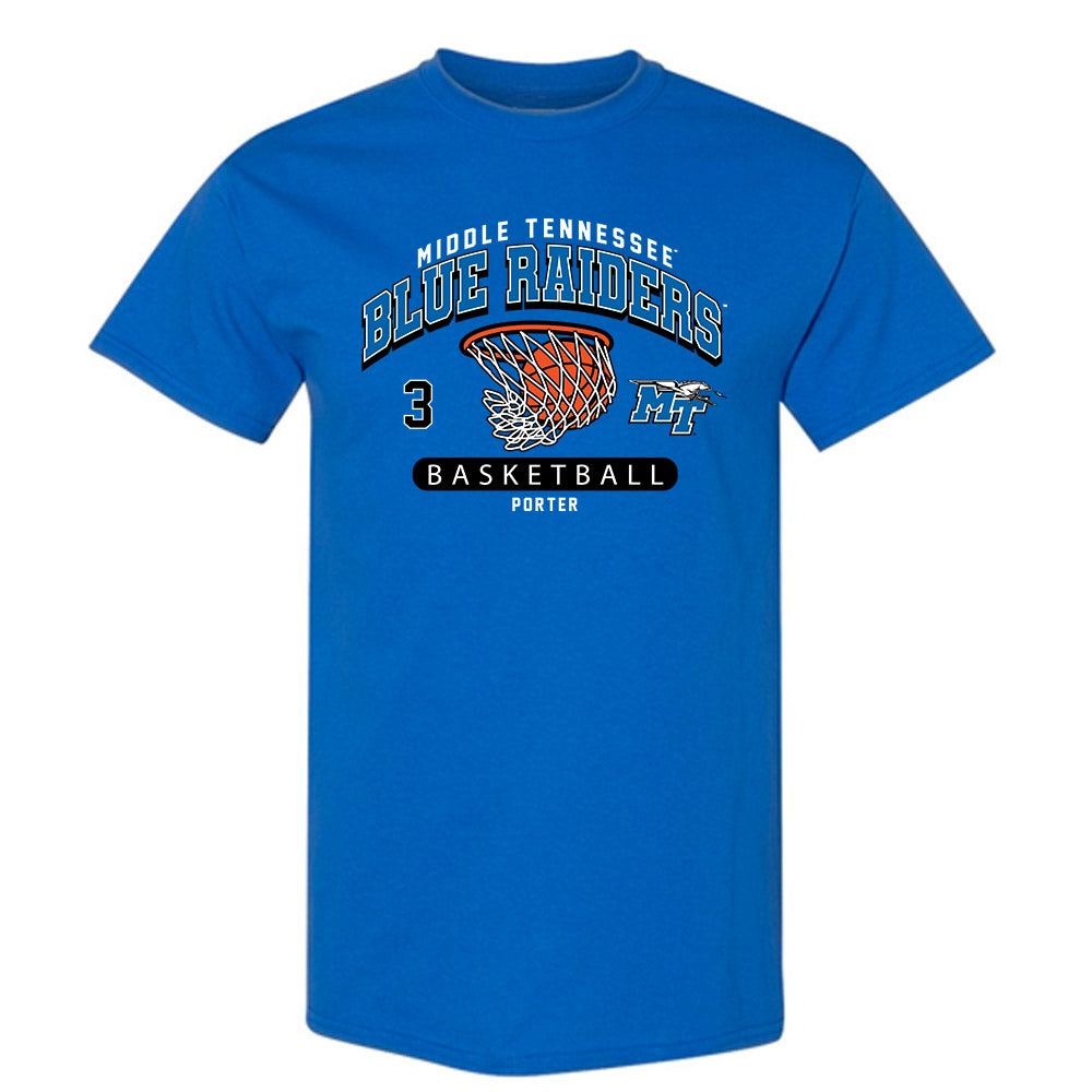 MTSU - NCAA Men's Basketball : Jestin Porter - T-Shirt