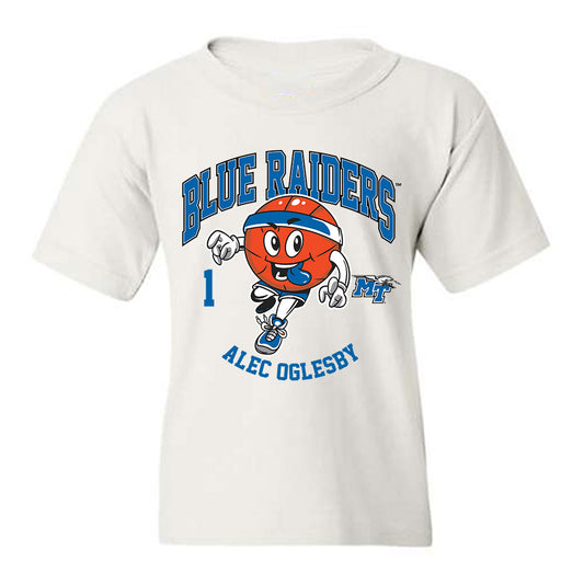 MTSU - NCAA Men's Basketball : Alec Oglesby - Fashion Shersey Youth T-Shirt-0