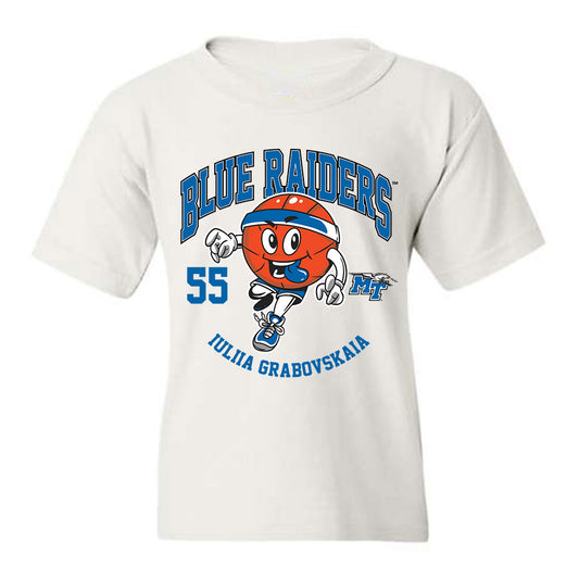 MTSU - NCAA Women's Basketball : Iuliia Grabovskaia - Fashion Shersey Youth T-Shirt