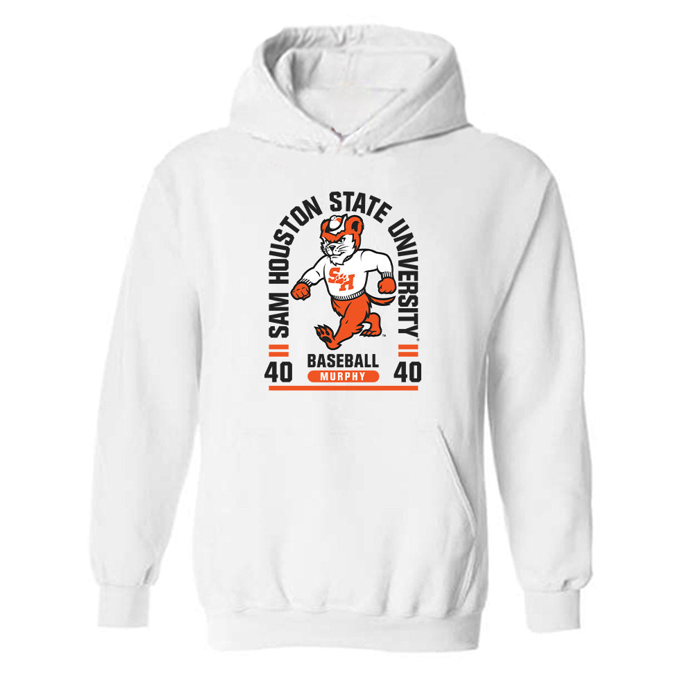 SHSU - NCAA Baseball : Mason Murphy - Classic Fashion Shersey Hooded Sweatshirt-0