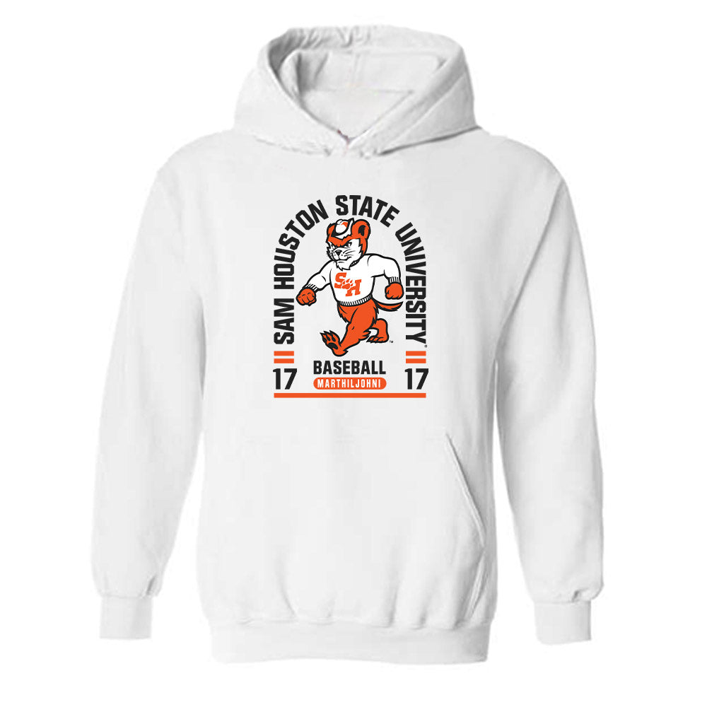 SHSU - NCAA Baseball : Cole Marthiljohni - Classic Fashion Shersey Hooded Sweatshirt-0