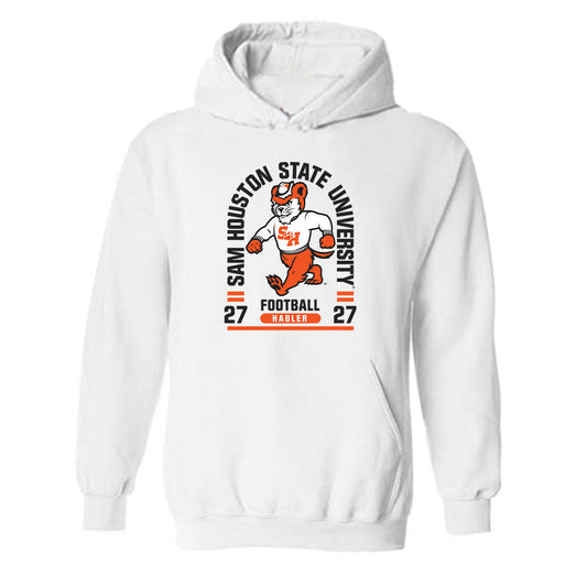 SHSU - NCAA Football : Garret Hagler - Classic Fashion Shersey Hooded Sweatshirt-0