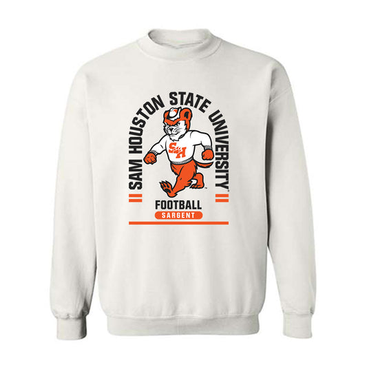 SHSU - NCAA Football : AJ Sargent - Classic Fashion Shersey Crewneck Sweatshirt-0