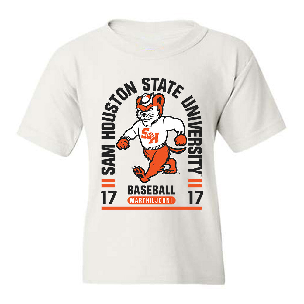 SHSU - NCAA Baseball : Cole Marthiljohni - Classic Fashion Shersey Youth T-Shirt-0