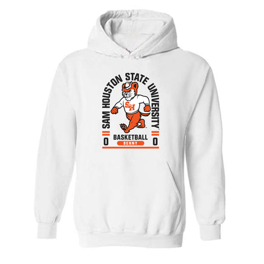 SHSU - NCAA Men's Basketball : Noah Benny - Classic Fashion Shersey Hooded Sweatshirt-0