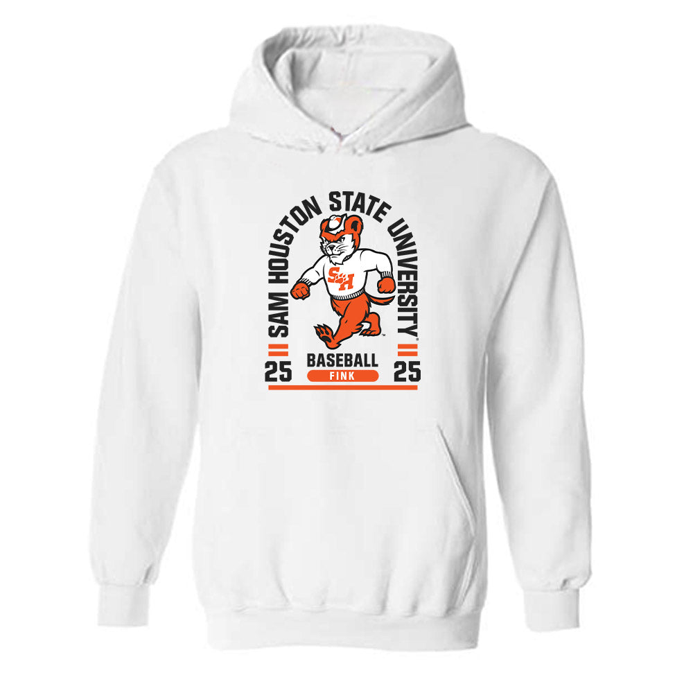 SHSU - NCAA Baseball : Nathan Fink - Classic Fashion Shersey Hooded Sweatshirt-0