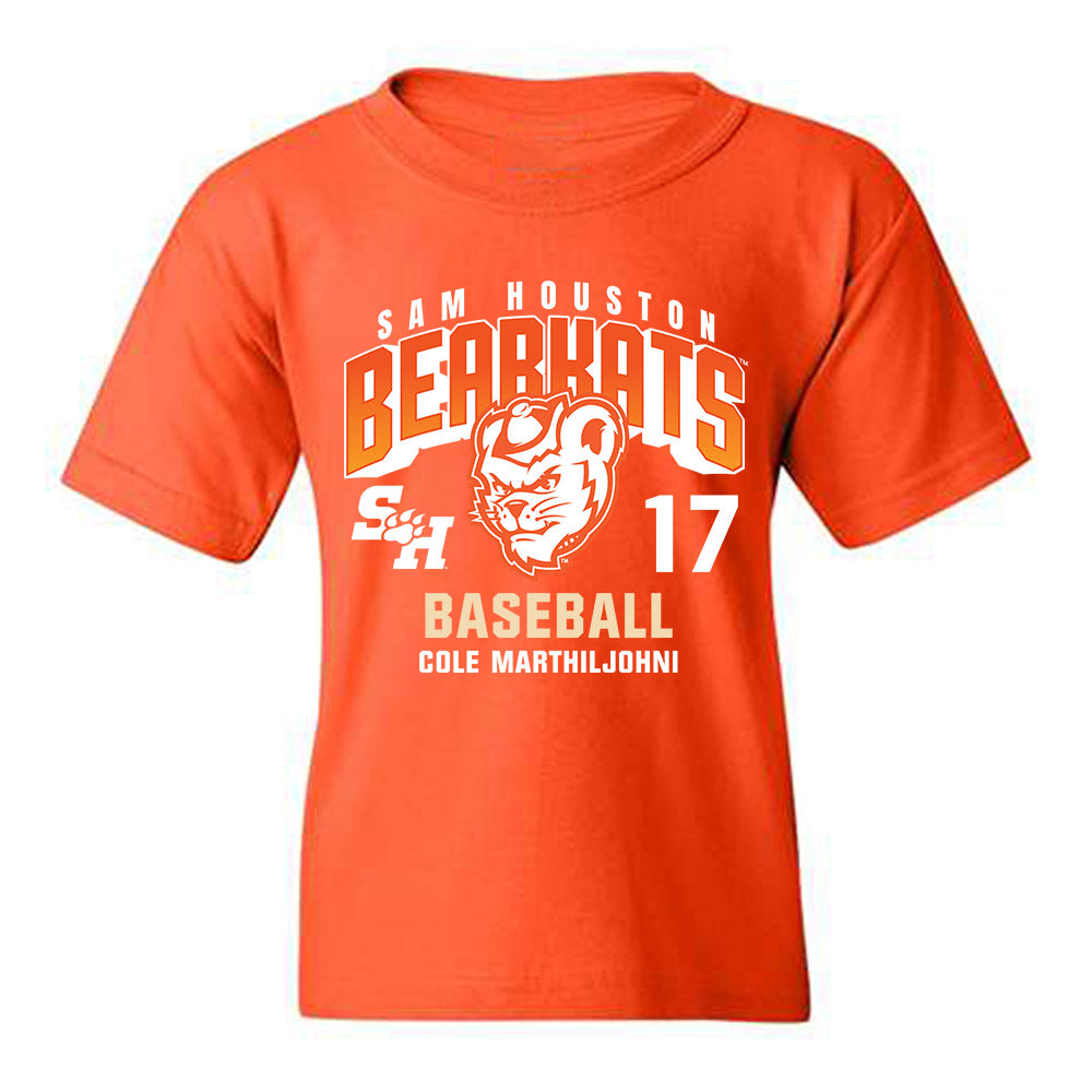 SHSU - NCAA Baseball : Cole Marthiljohni - Classic Fashion Shersey Youth T-Shirt-0