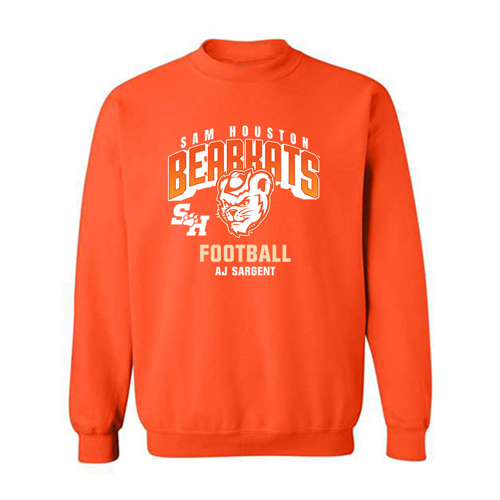 SHSU - NCAA Football : AJ Sargent - Classic Fashion Shersey Crewneck Sweatshirt-0