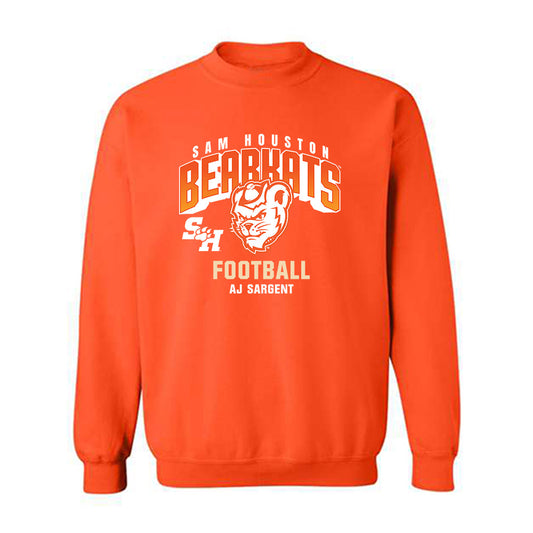 SHSU - NCAA Football : AJ Sargent - Classic Fashion Shersey Crewneck Sweatshirt-0